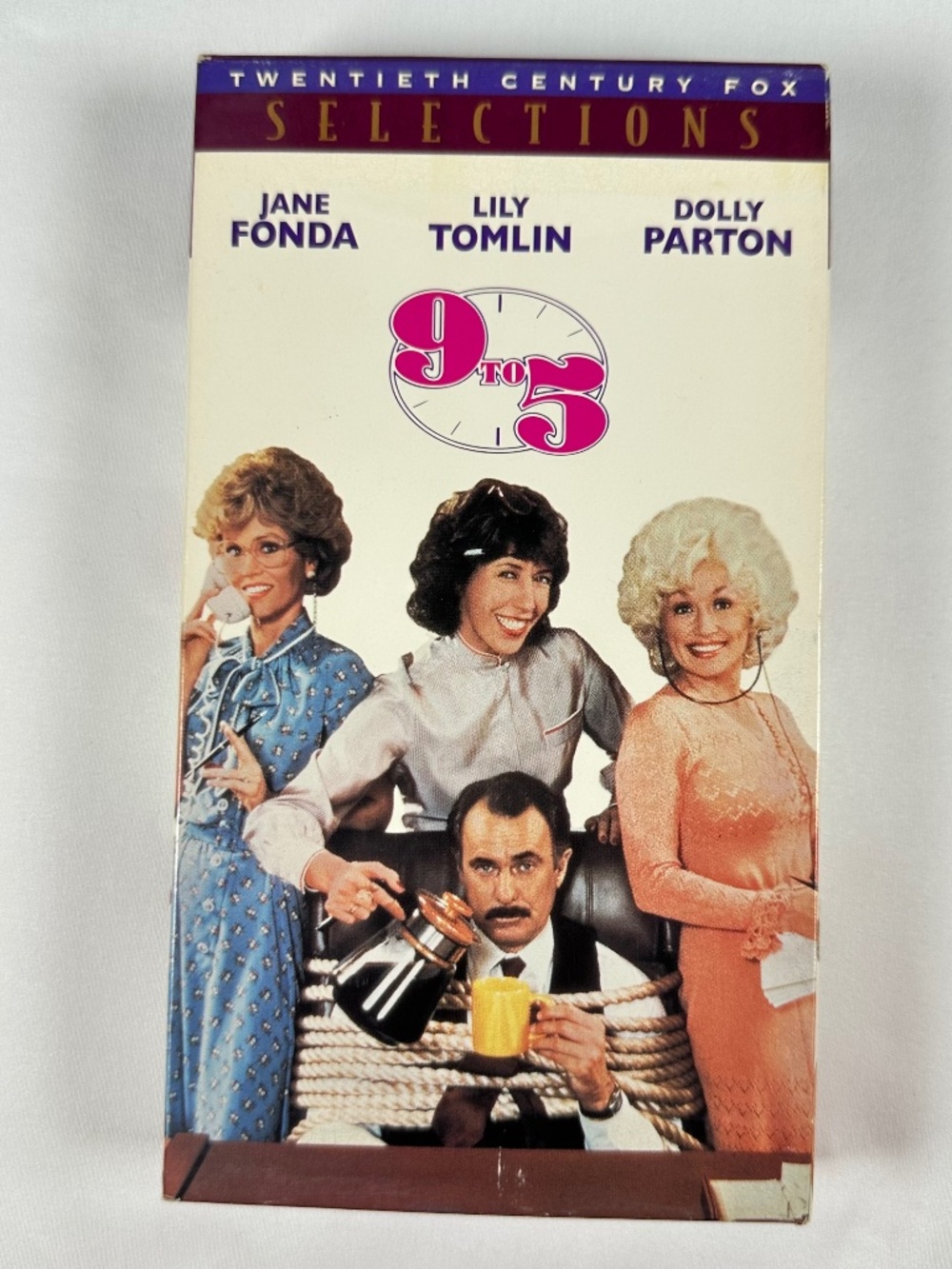 Nine To Five 9-5 VHS 1980s Dolly Parton, Jane Fonda, Lily Tomlin Vintage
